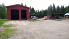 Tässä paikassa oli Petäjäjärven koulu, nyt saha.